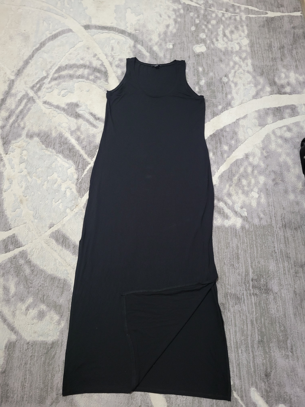 Le Chateau Sleeveless Black Maxi Dress - Size M